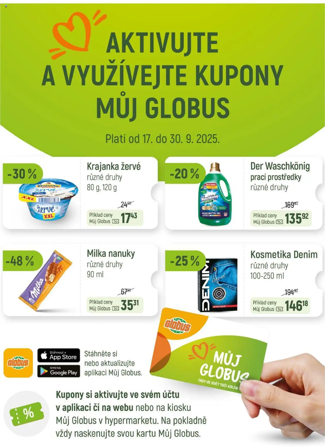 Globus leták - Ostrava od 17.09.2025 | Strana: 32 | Produkty: Nanuky, Globus, Milka, Žervé