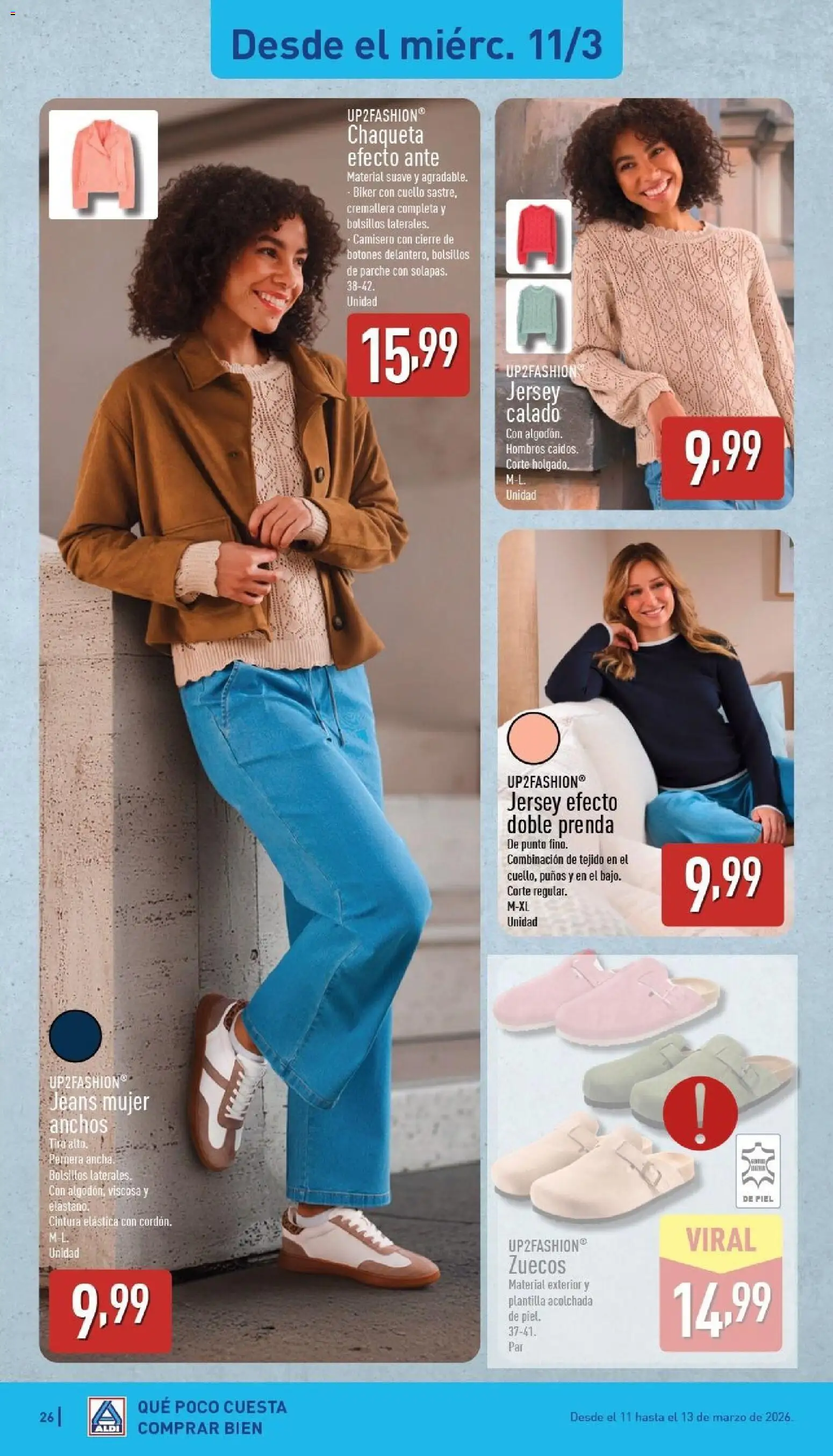 Aldi folleto Canarias │ válido desde el 09.03.2026 | Página: 26 | Productos: Chaqueta