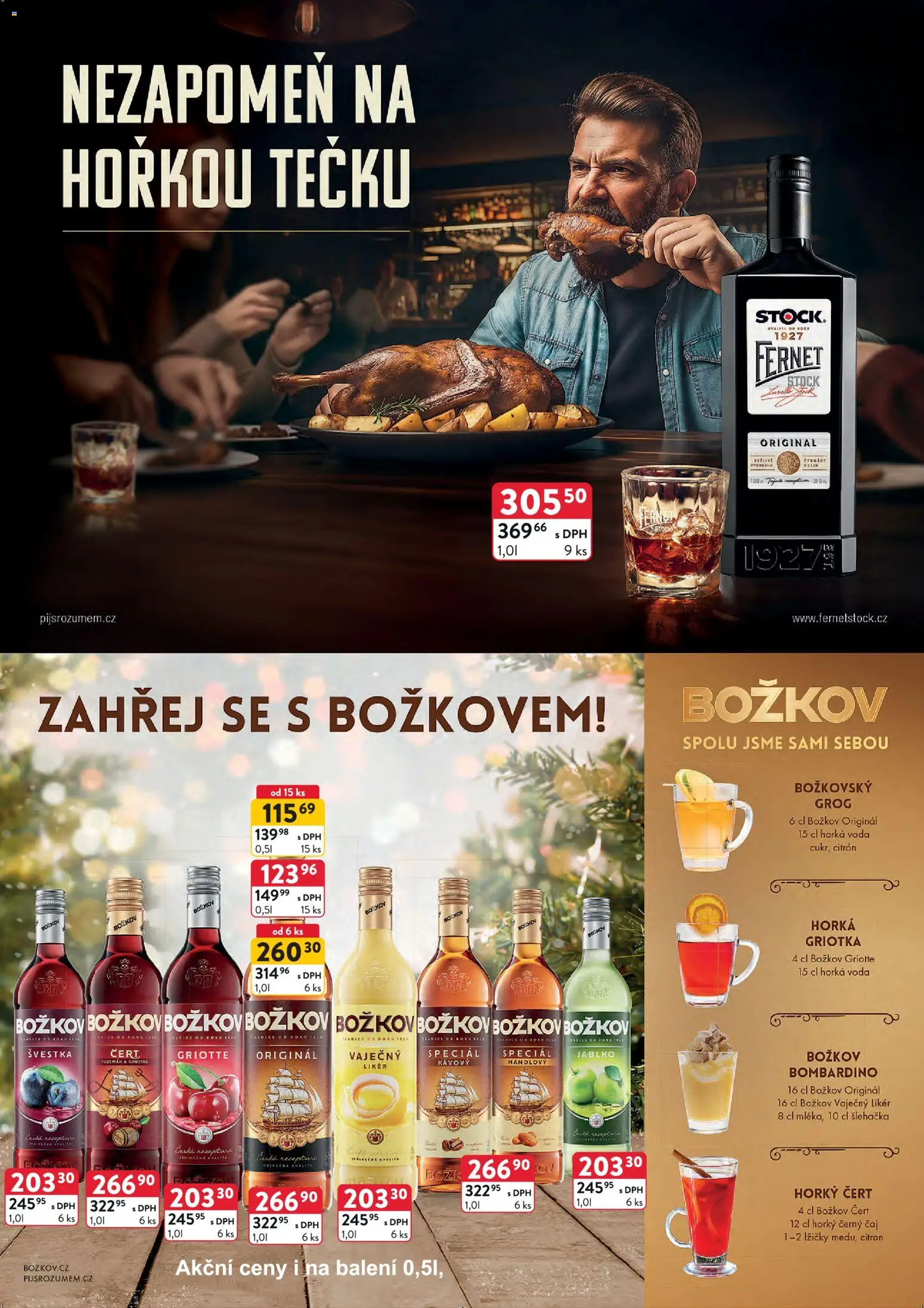 Astur & Qanto leták - Velkoobchod 12/2025 od 01.12.2025 | Strana: 17 | Produkty: Čaj, Šlehačka, Griotka, Božkov originál