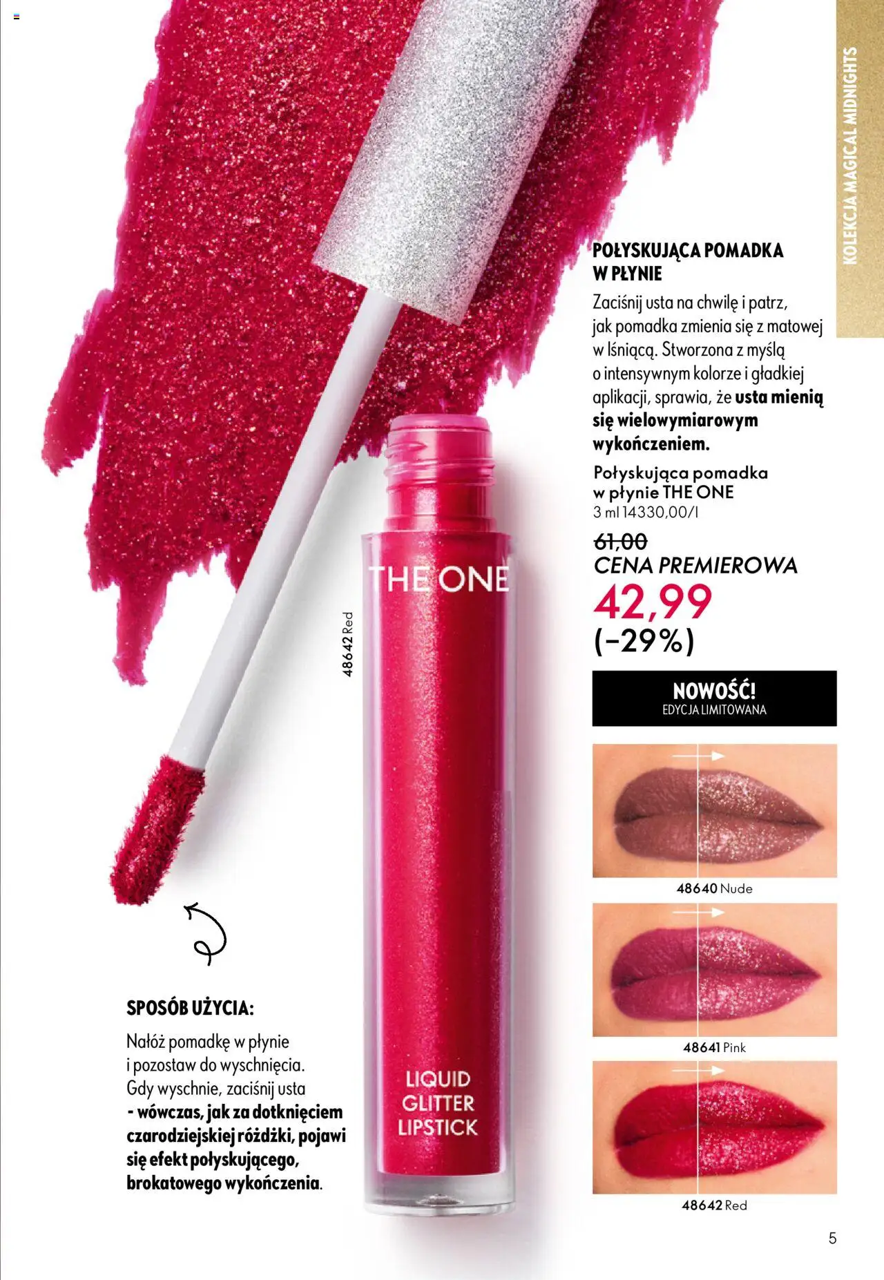 Oriflame Black Friday od 12.11.2025 | Strona: 5 | Produkty: Pomadka