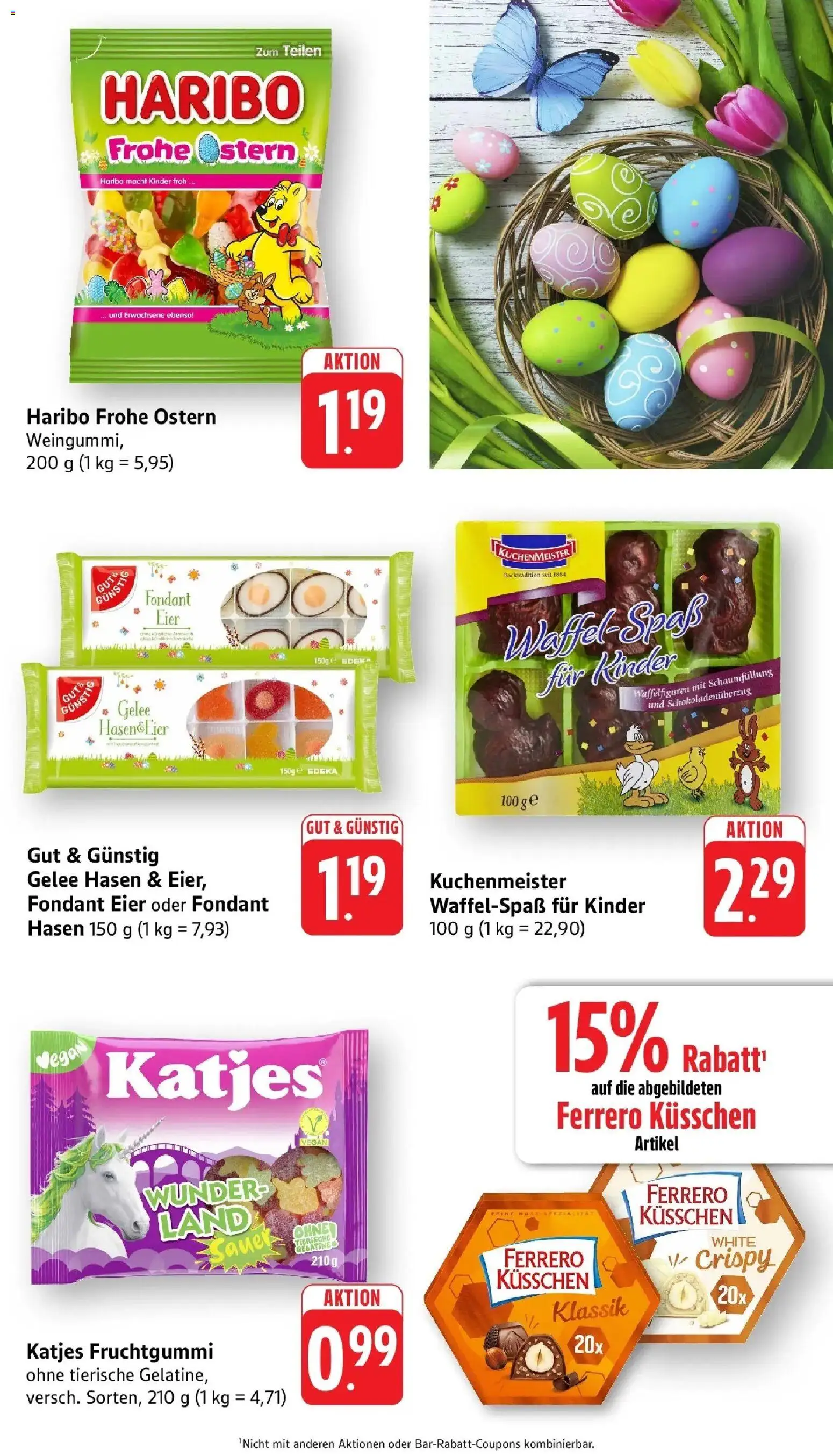 Edeka prospekt Gengenbach	 – gültig ab 09.03.2026 | Seite: 6 | Produkte: Haribo, Eier, Katjes