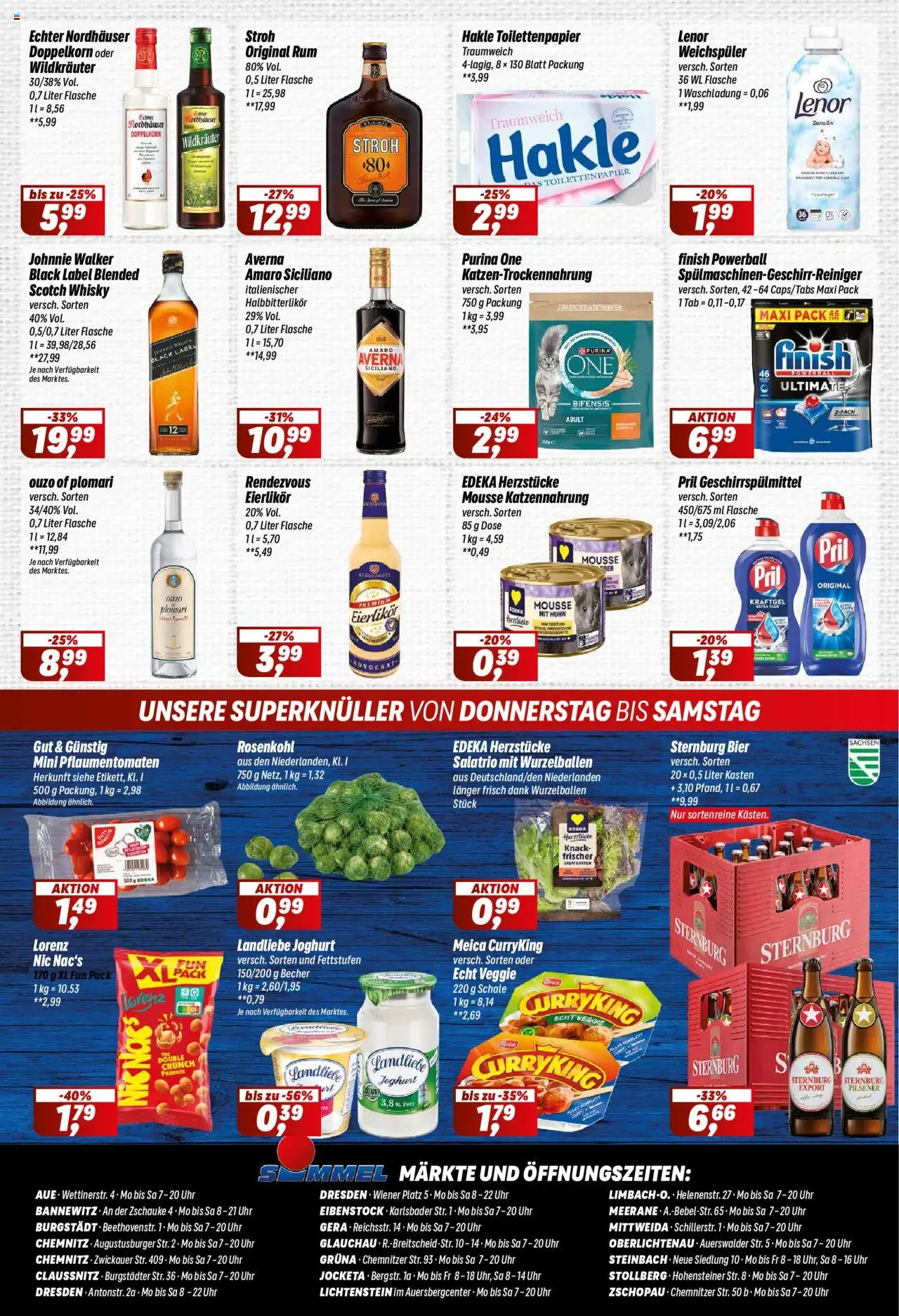 Simmel Prospekt 	 – gültig ab 06.10.2025 | Seite: 8 | Produkte: Joghurt, Meica, Uhr, Toilettenpapier