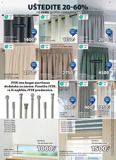 Jysk katalog - važi od 10.09.2025 | Strana: 23 | Proizvode: Roletna, Zavesa