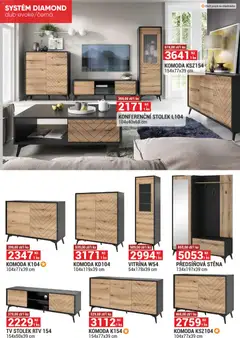 Náhled letáku Merkury Market leták od 01.11.2025 | Strana: 4 | Produkty: Předsíňová stěna, Tv, Konferenční stolek, Stolek