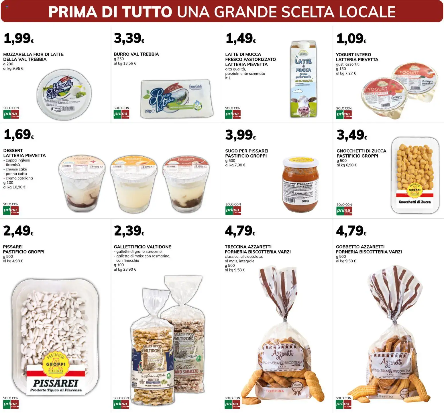 Volantino Basko del 10.03.2026 | Pagina: 3 | Prodotti: Crema, Latte, Zucca, Gnocchetti
