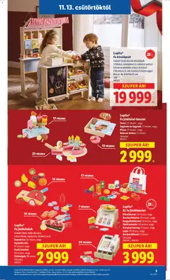 Lidl - Játék katalógus - amely érvényes a következő dátumtól: 13.11.2025 | Oldal: 3