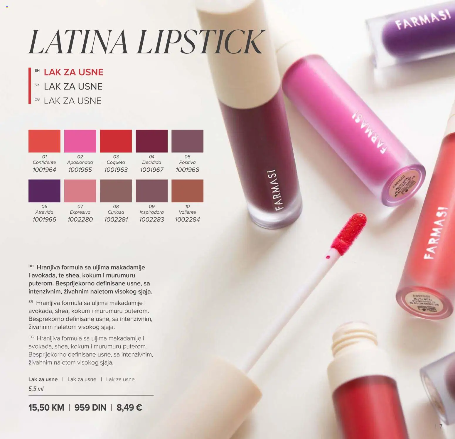 Farmasi katalog - važi od 01.03.2026 | Strana: 7