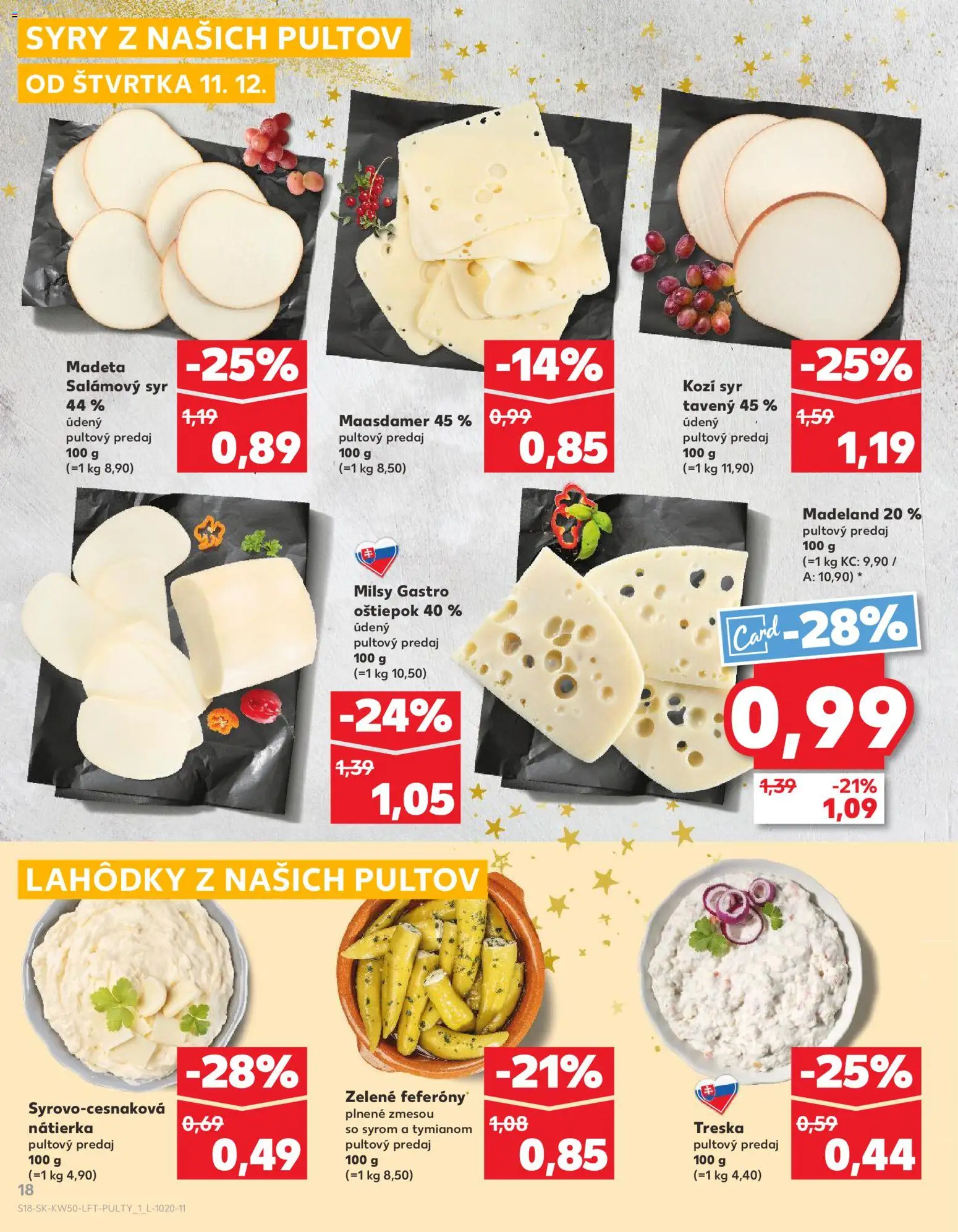 Nové Kaufland akcie – leták je platný od 11.12.2025 | Strana: 18