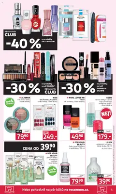 Rossmann leták od 30.07.2025 | Strana: 5 | Produkty: Makeup, Aloe vera, Nehty, Lak na nehty