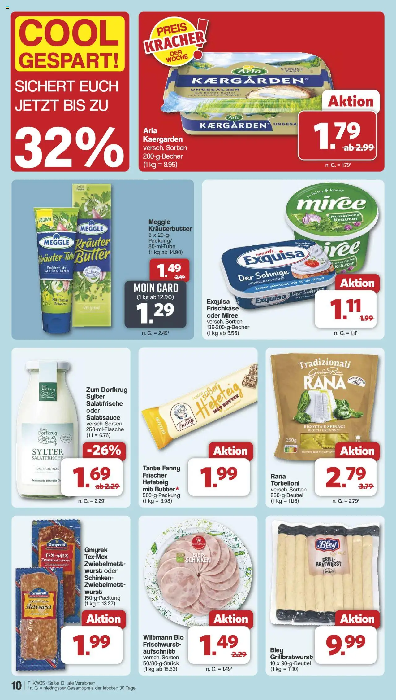 Famila Nordwest Prospekt 	 - gültig ab dem 25.08.2025 | Seite: 12 | Produkte: Rapsöl, Bratwurst, Kräuterbutter, Wurst