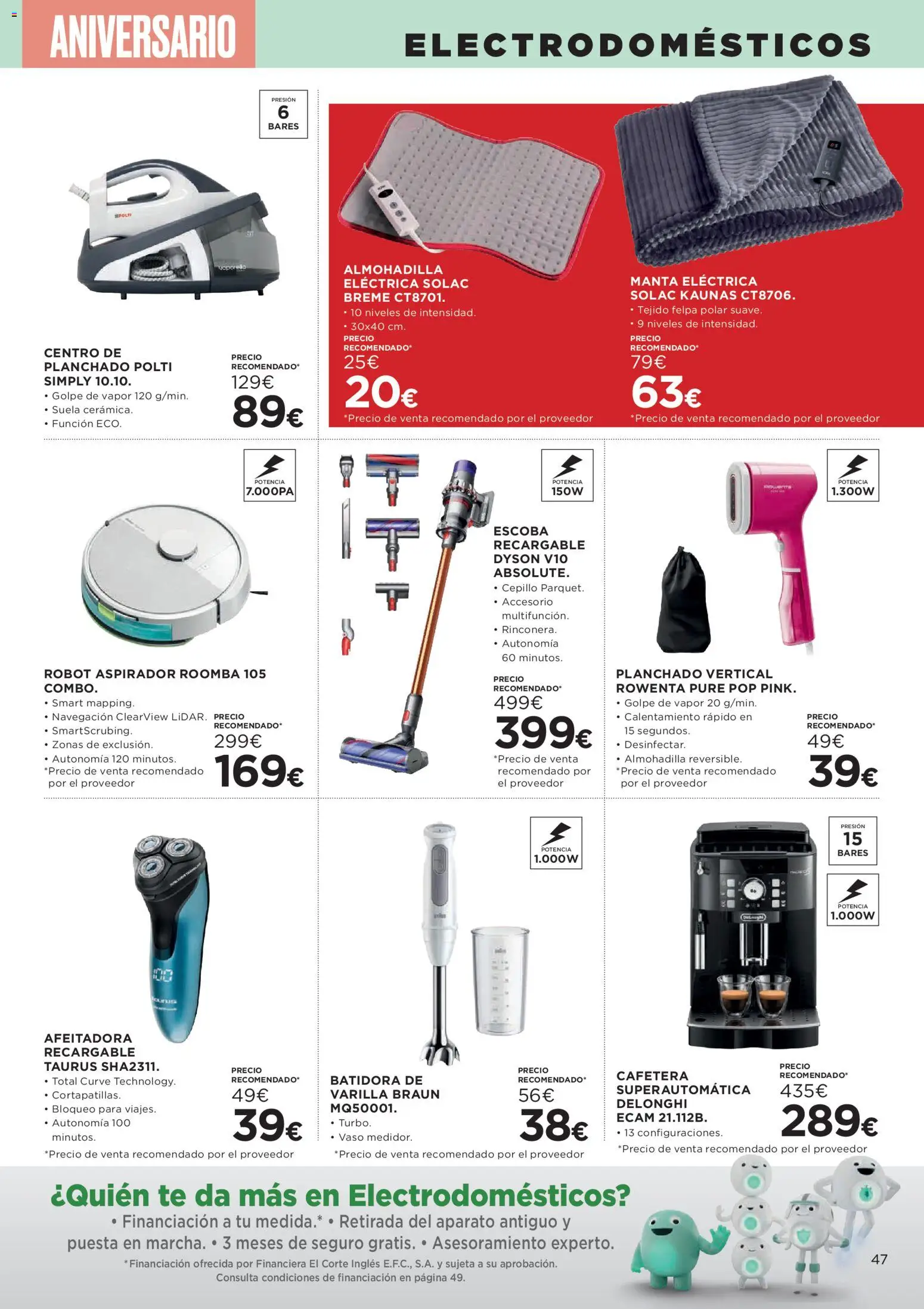 Hipercor catálogo │ válido desde el 23.10.2025 | Página: 60 | Productos: Cepillo, Manta, Afeitadora, Navegación