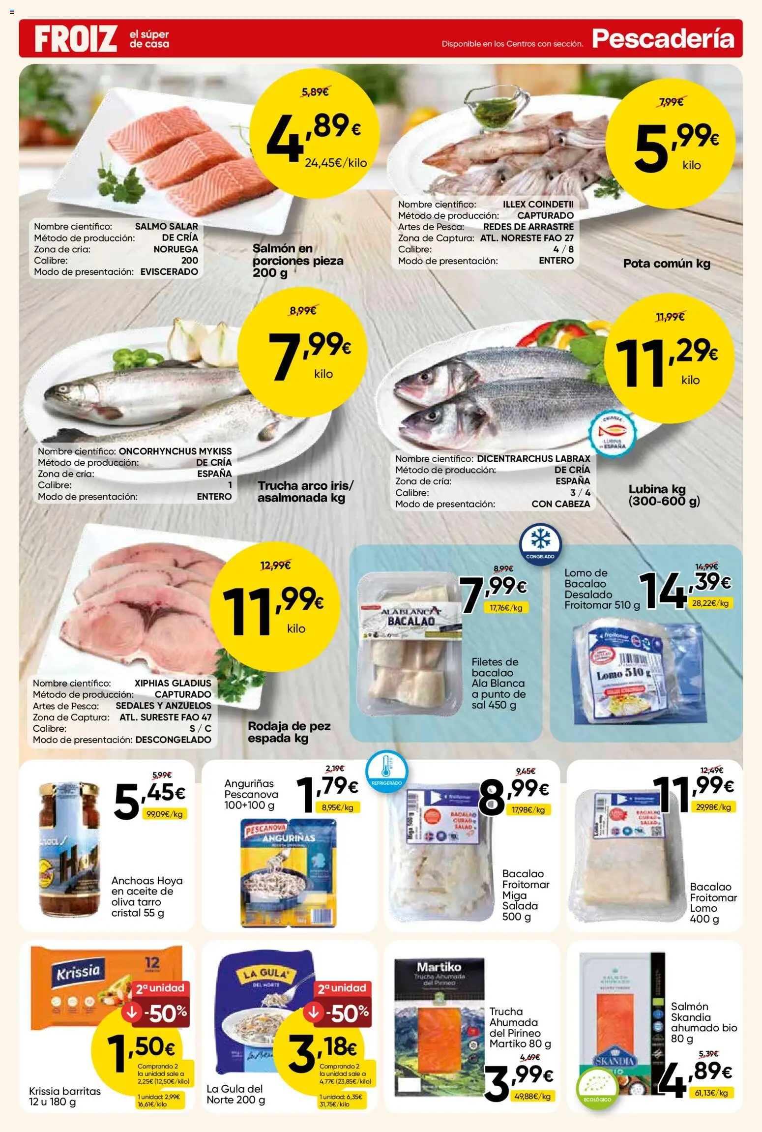 Froiz folleto │ válido desde el 28.04.2026 | Página: 5 | Productos: Aceite