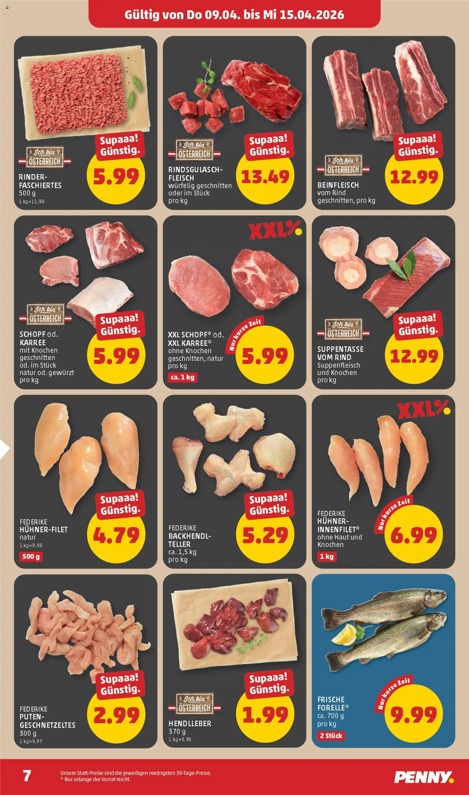 Penny Markt - Flugblatt gültig ab 09.04.2026 | Seite: 7