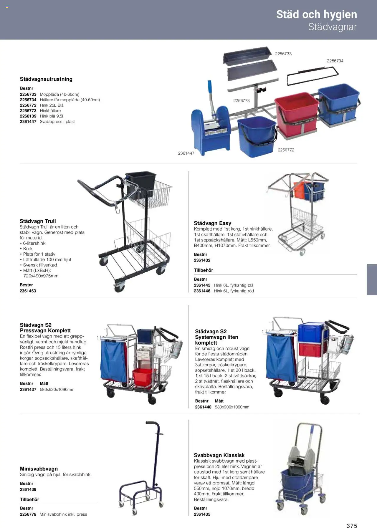 Office Depot reklamblad aktuell från 15.02.2024 | Sida: 377 | Produkter: Hink, Korg