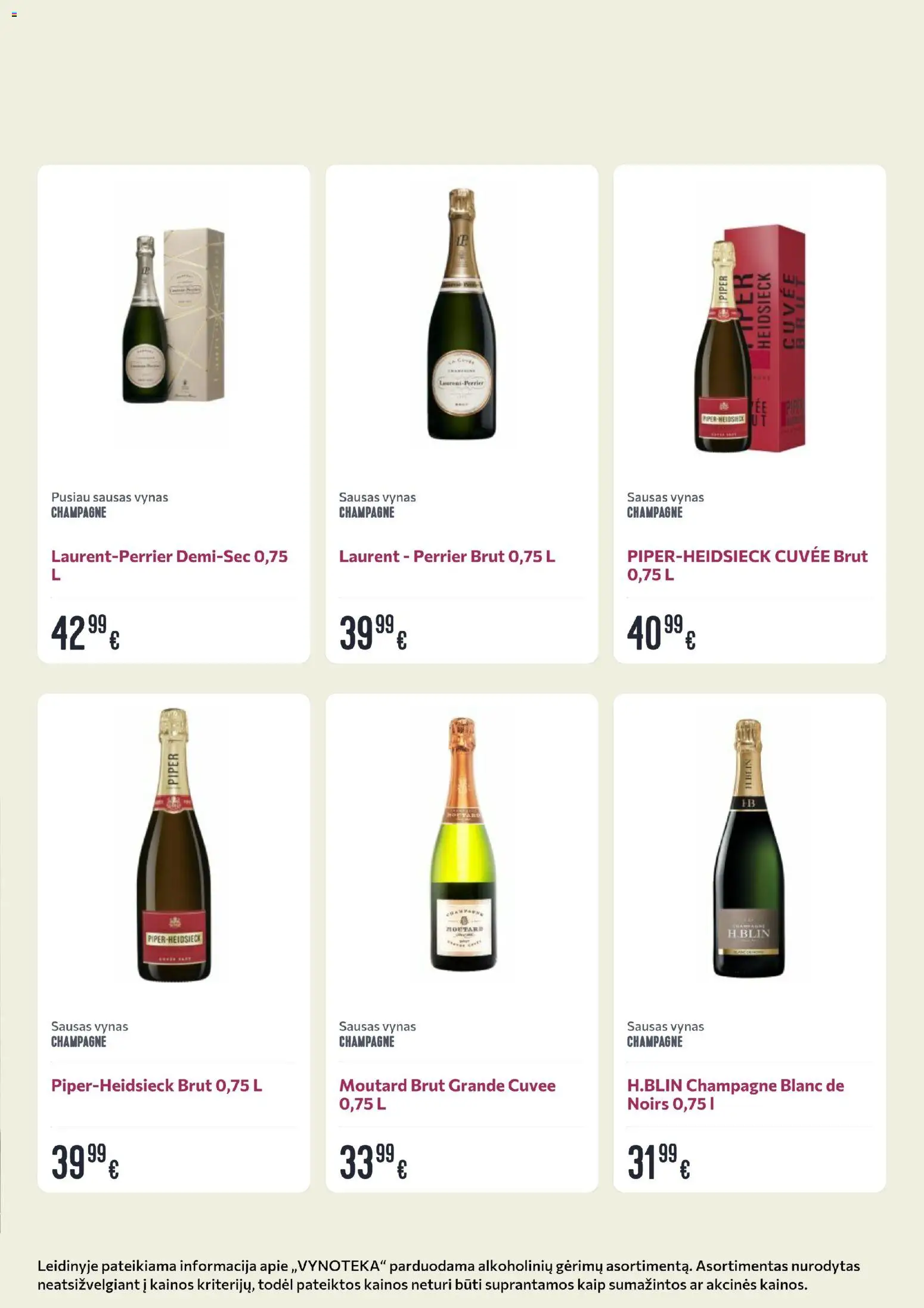 VYNOTEKA akcijos nuo 29.12.2025 | Puslapis: 15 | Prekių: Vynas