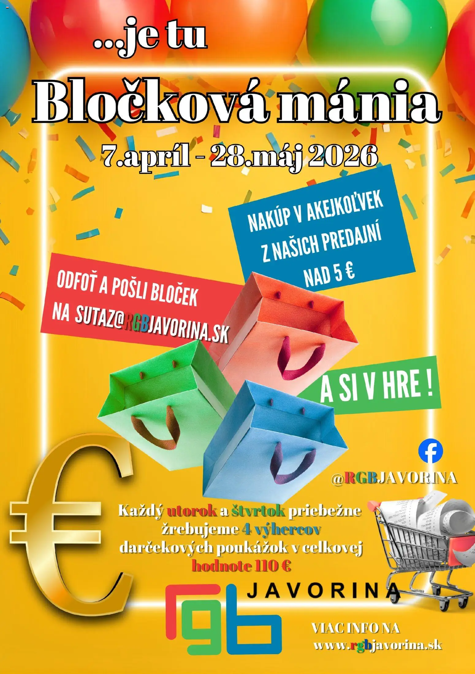 Nové RGB Javorina, s.r.o. akcie – leták je platný od 23.04.2026 | Strana: 1