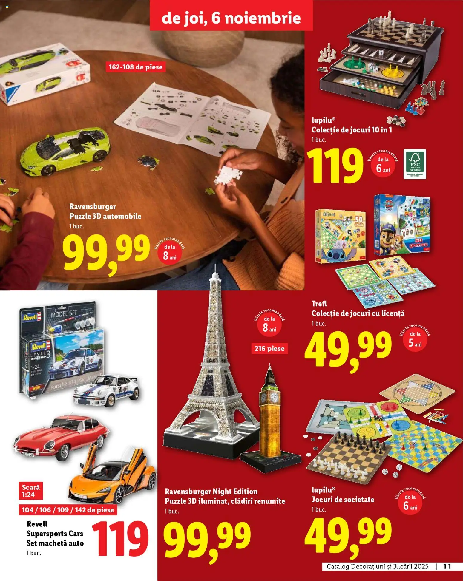 Noul catalog Lidl – valabil de la 06.11.2025 | Pagină: 11 | Produse: Scară