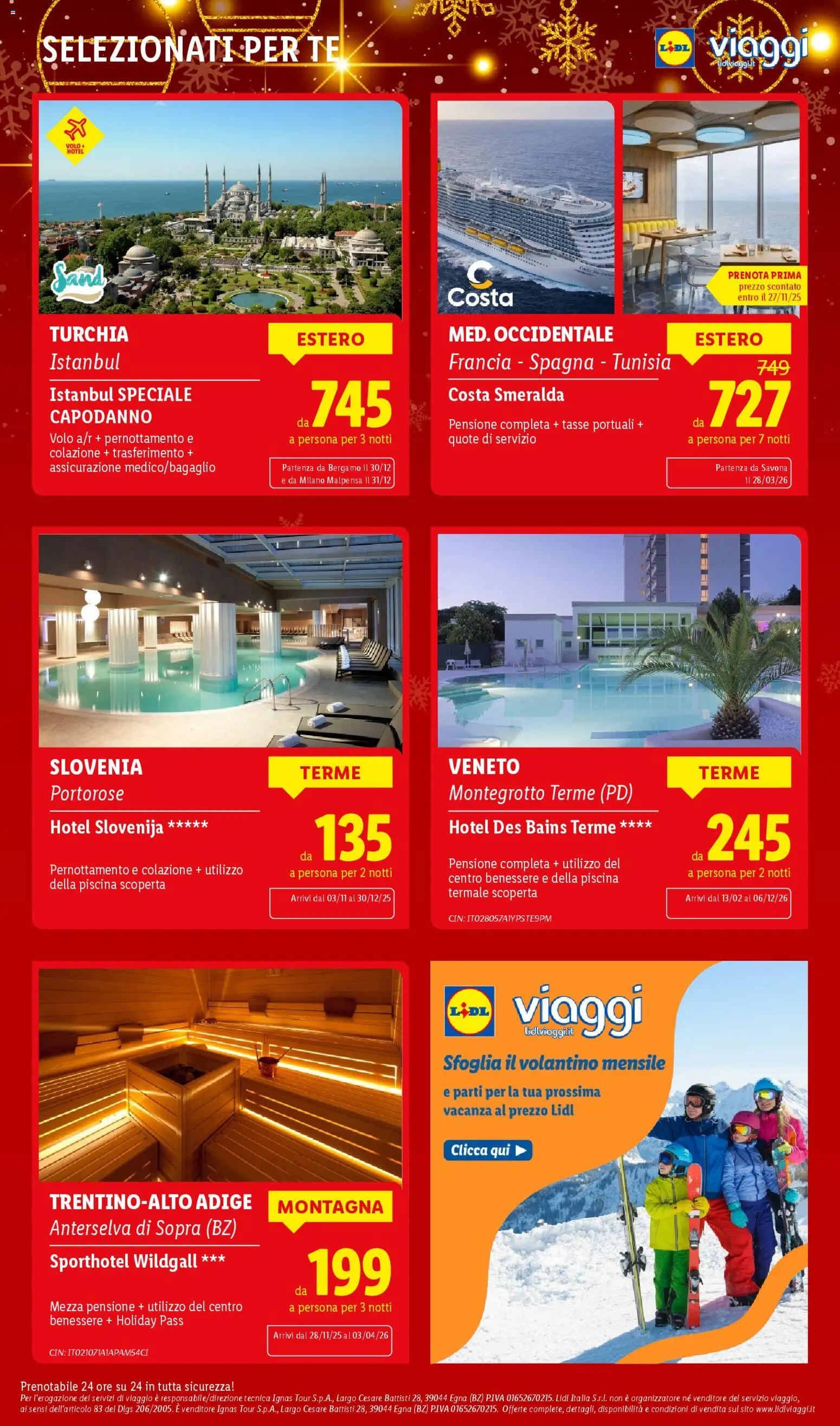 Volantino Lidl del 24.11.2025 | Pagina: 49 | Prodotti: Tè, Piscina