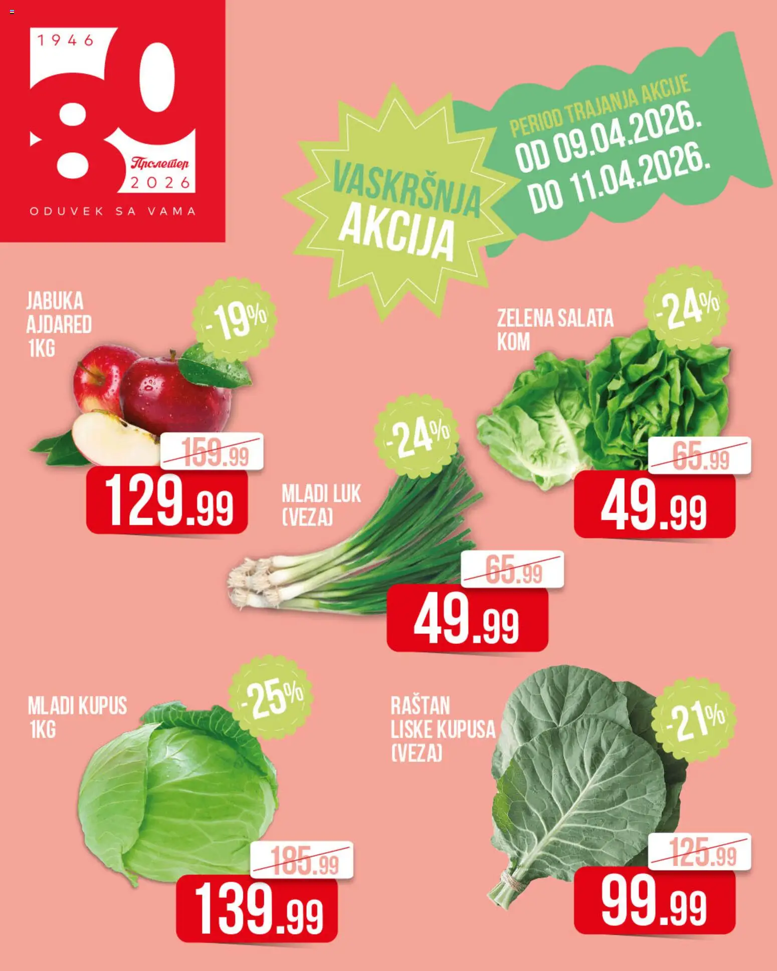 Metalac Proleter katalog - važi od 09.04.2026 | Strana: 3 | Proizvode: Salata, Kupus