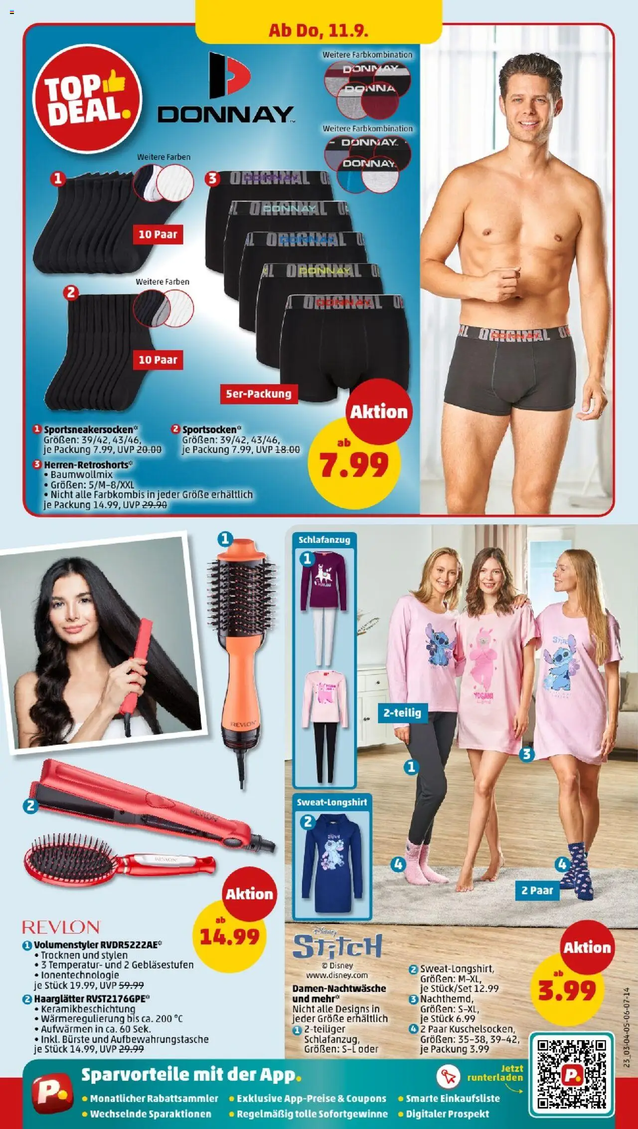Penny Hamburg – gültig ab 08.09.2025 | Seite: 23 | Produkte: Haarglätter, Bürste
