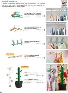 Vista previa Catálogo IKEA Almacenaje infantil válido desde el 01.02.2026 | Página: 20 | Productos: Perchero, Percha, Almacenaje