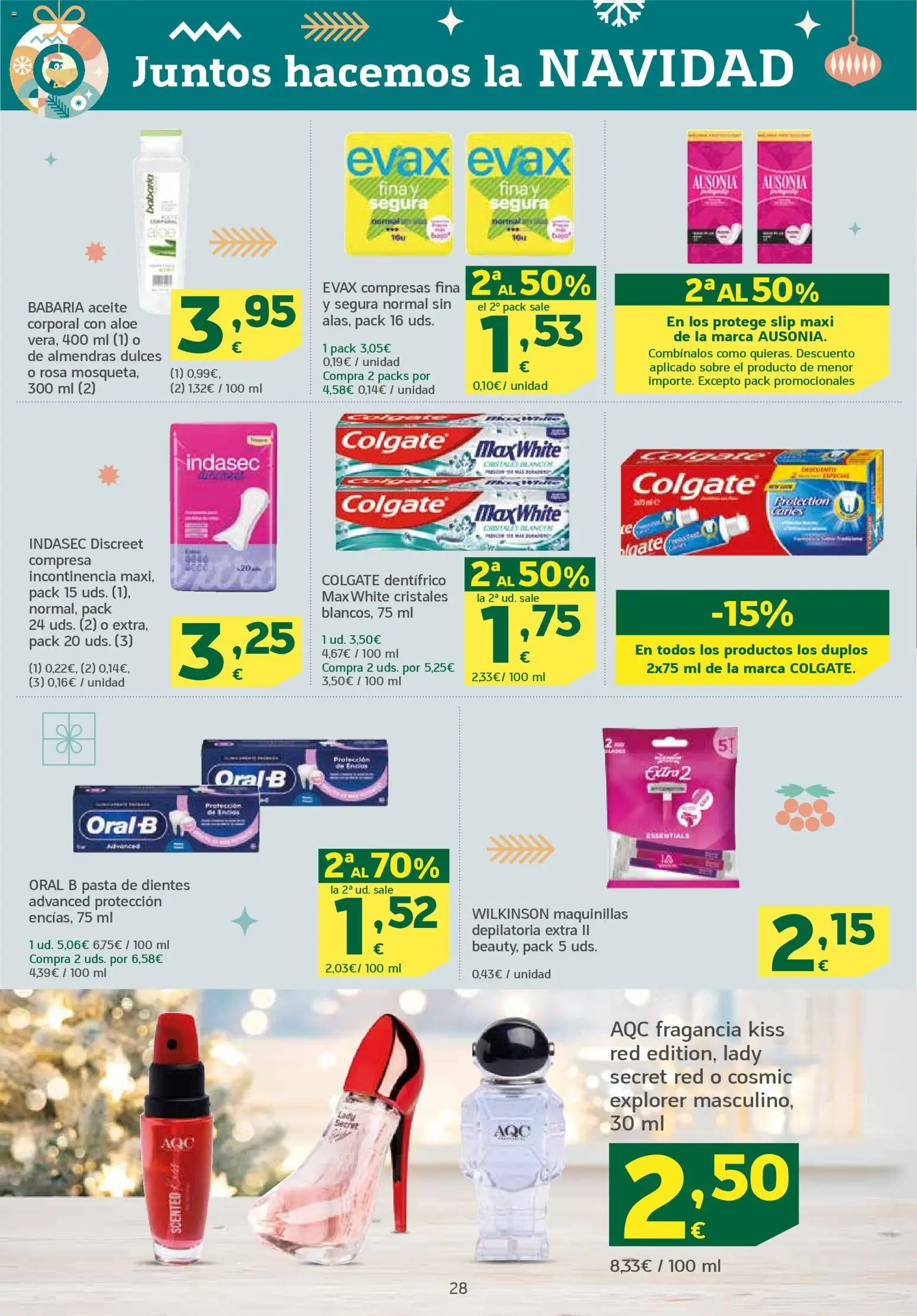 HiperDino folleto │ válido desde el 25.11.2025 | Página: 28 | Productos: Fragancia, Aceite, Γλυφιτζούρι, Δαμάσκηνο