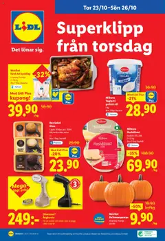 Lidl - erbjudanden - Förhandsvisning av reklamblad från butik Lidl aktuell från 20.10.2025 | Sida: 28 | Produkter: Hushållsost, Yoghurt, Bourbon, Glass