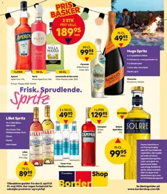 Bordershop - Spritz gyldig fra 08.04.2026
