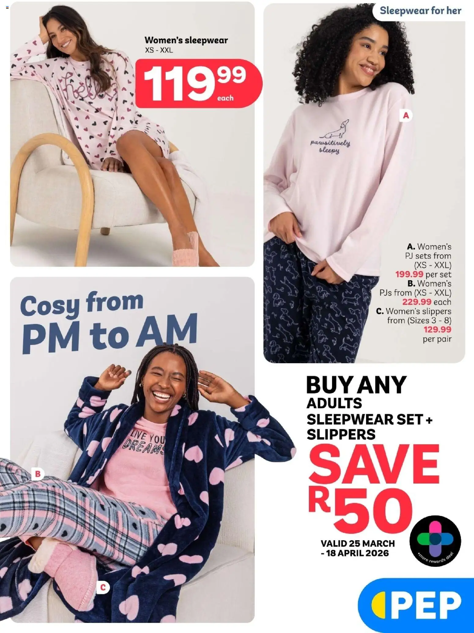 New PEP Stores catalogue – valid from 25.03.2026 | Page: 9 | Products: Slippers