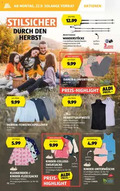 Aldi Aktionen – gültig ab 18.09.2025 | Seite: 19 | Produkte: Sweatjacke