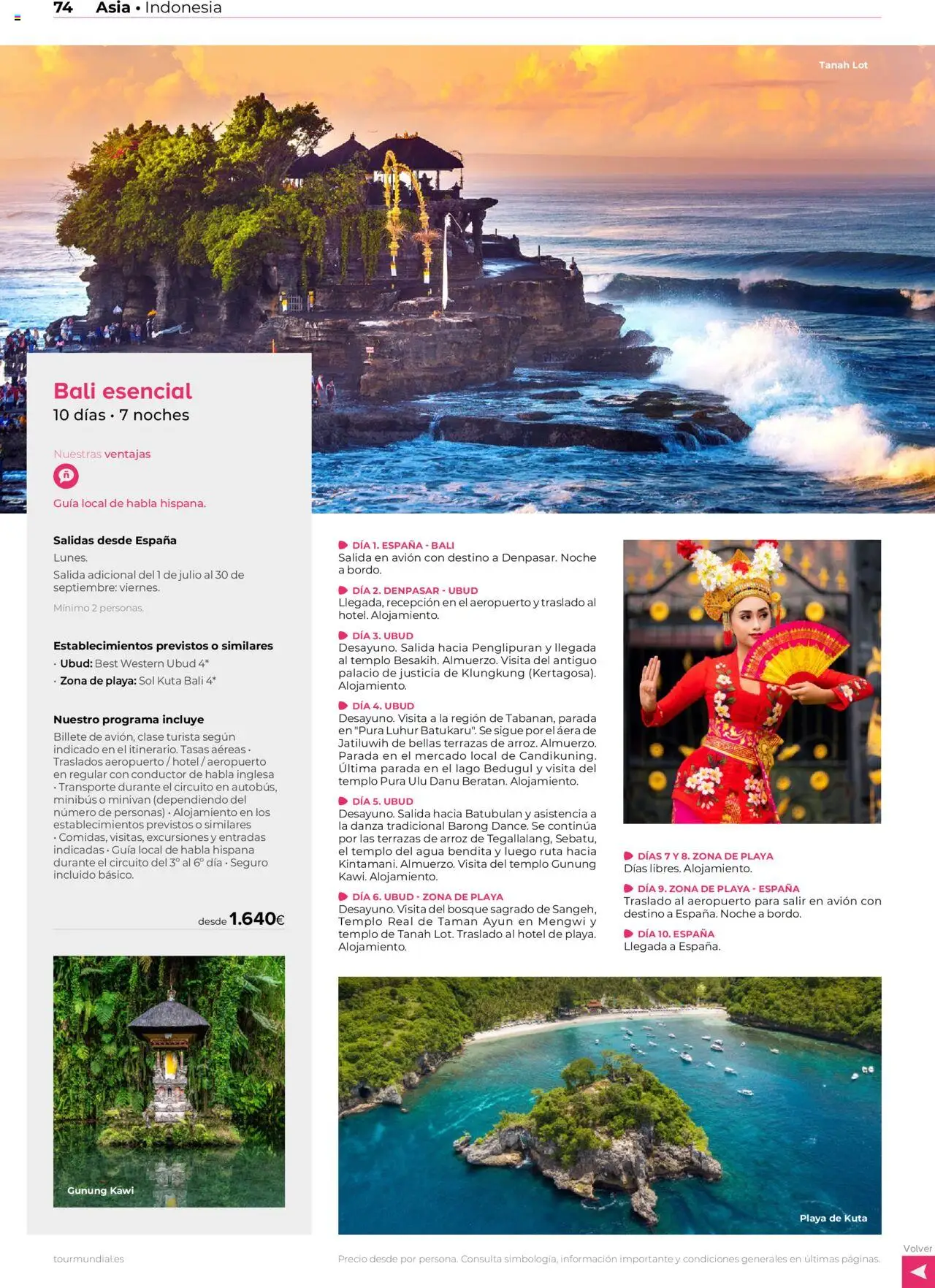 Viajes El Corte Inglés Asia y Oceanía │ válido desde el 01.01.2025 | Página: 74 | Productos: Arroz