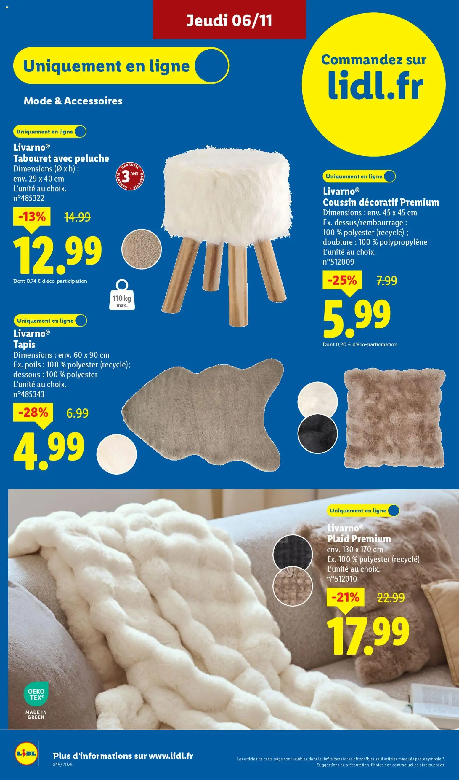{H1} | Page: 66 | Produits: Peluche, Tapis