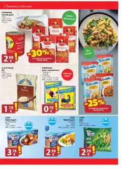 Ribola katalog | vrijedi od 20.08.2025 | Stranica: 7 | Proizvodi: Riblji štapići, Podravka, Tjestenina, Ledo