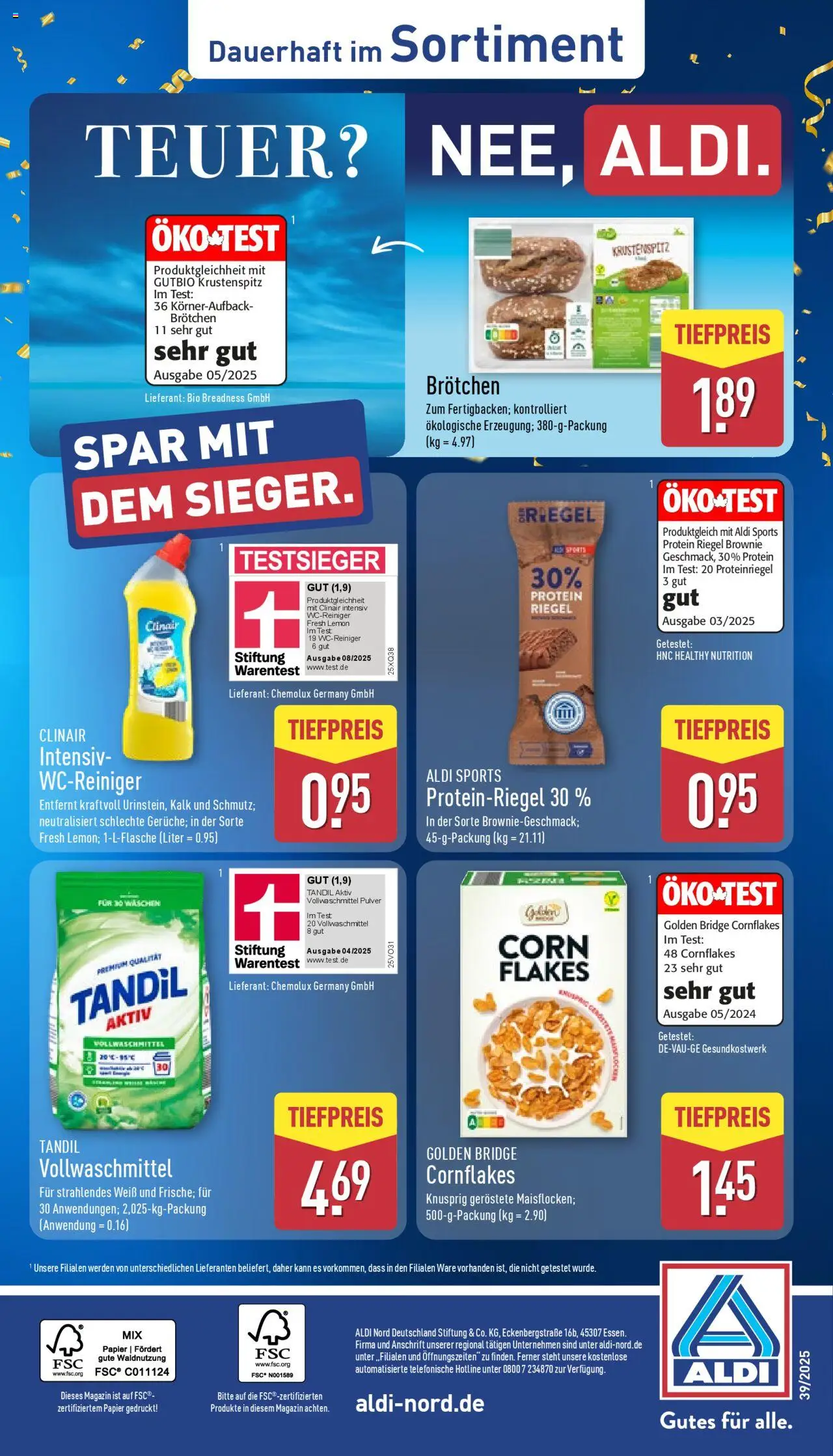 Aldi Prospekt 	 – gültig ab 22.09.2025 | Seite: 4