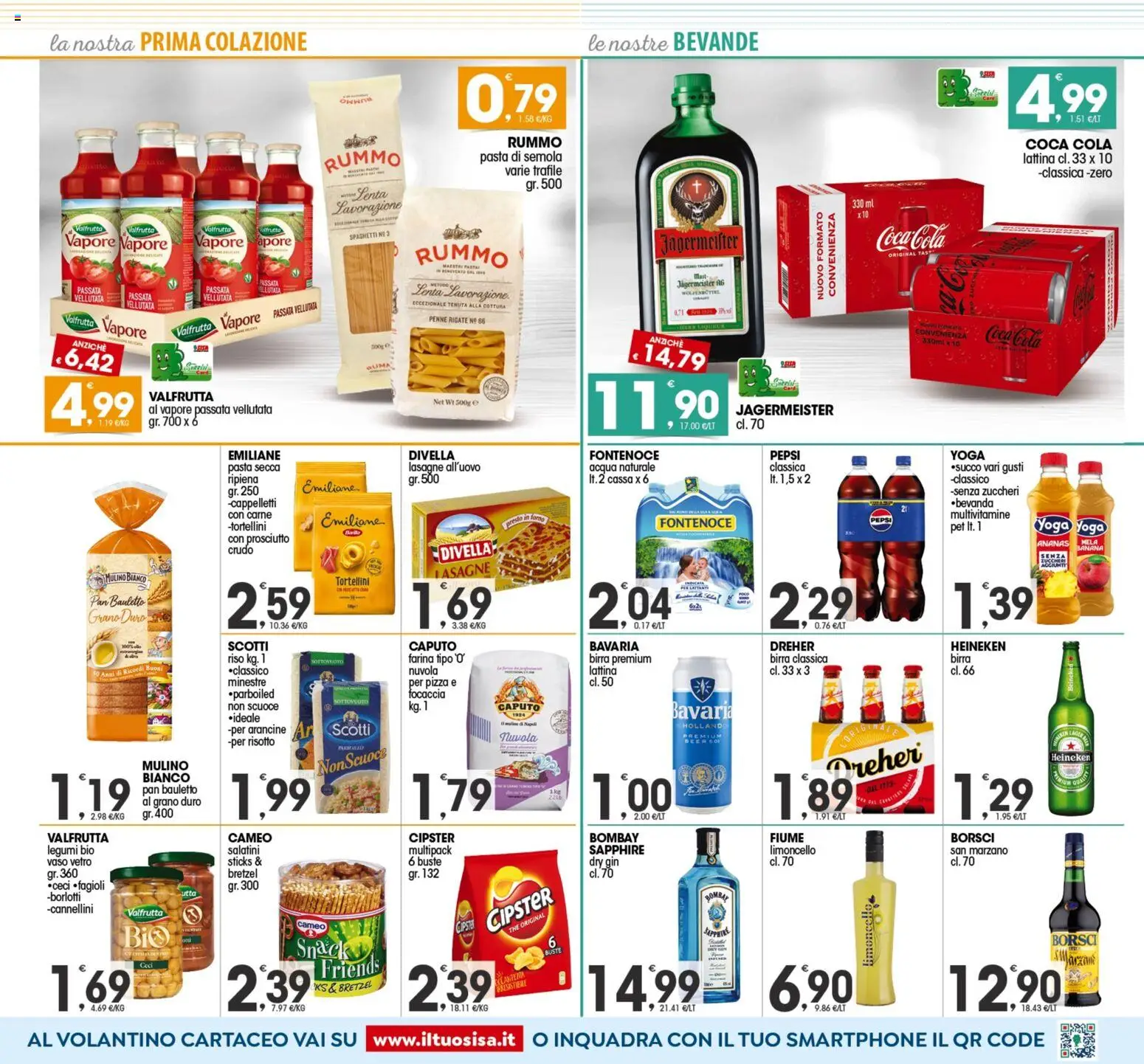 Volantino SISA del 05.12.2025 | Pagina: 7 | Prodotti: Legumi, Pizza, Focaccia, Acqua naturale