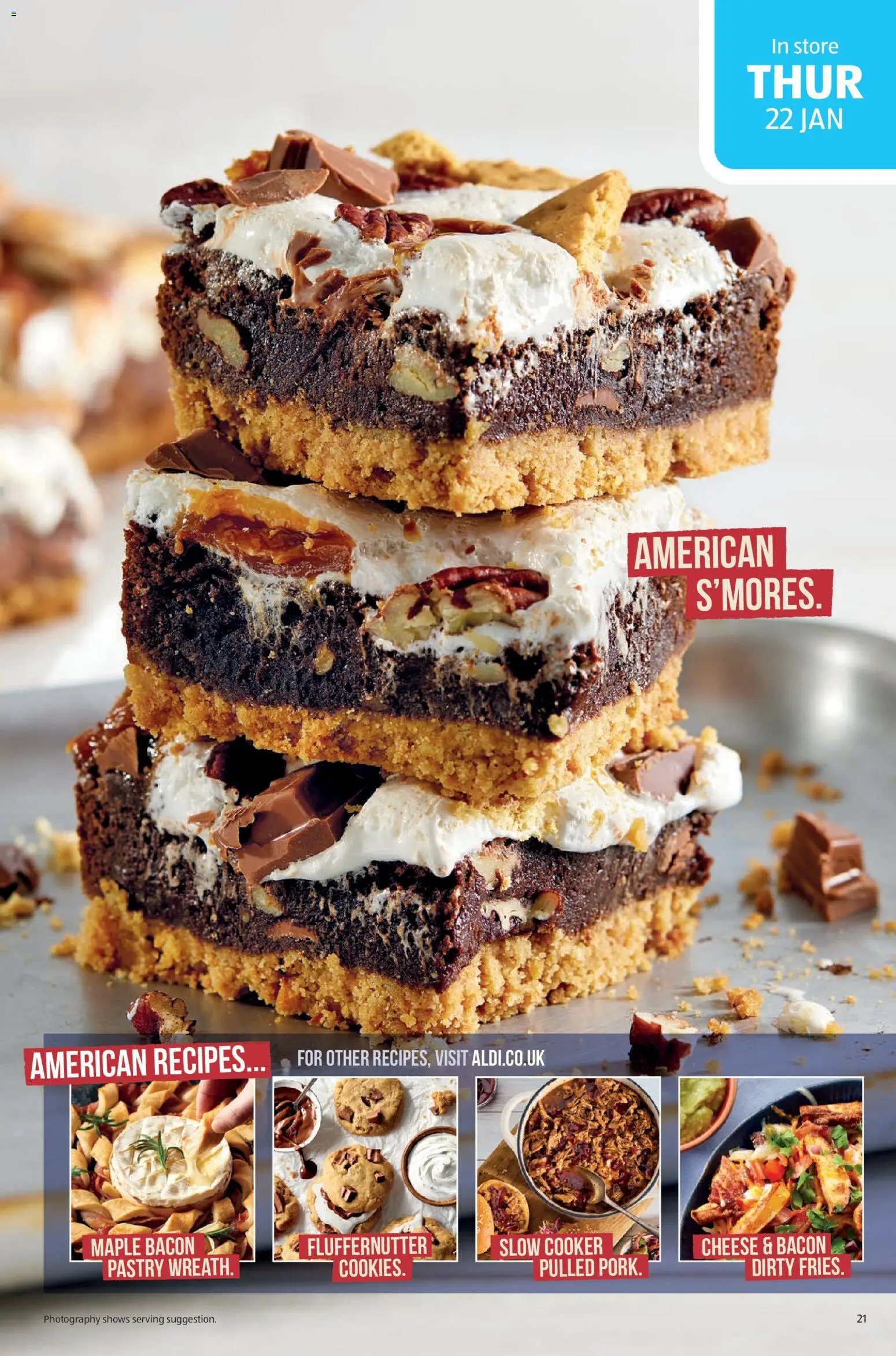 {H1} | Page: 21 | Products: Cheese, Bacon, Cooker