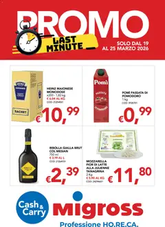 Anteprima del volantino Migross volantino Promo Last minute valido a partire dal 19.03.2026