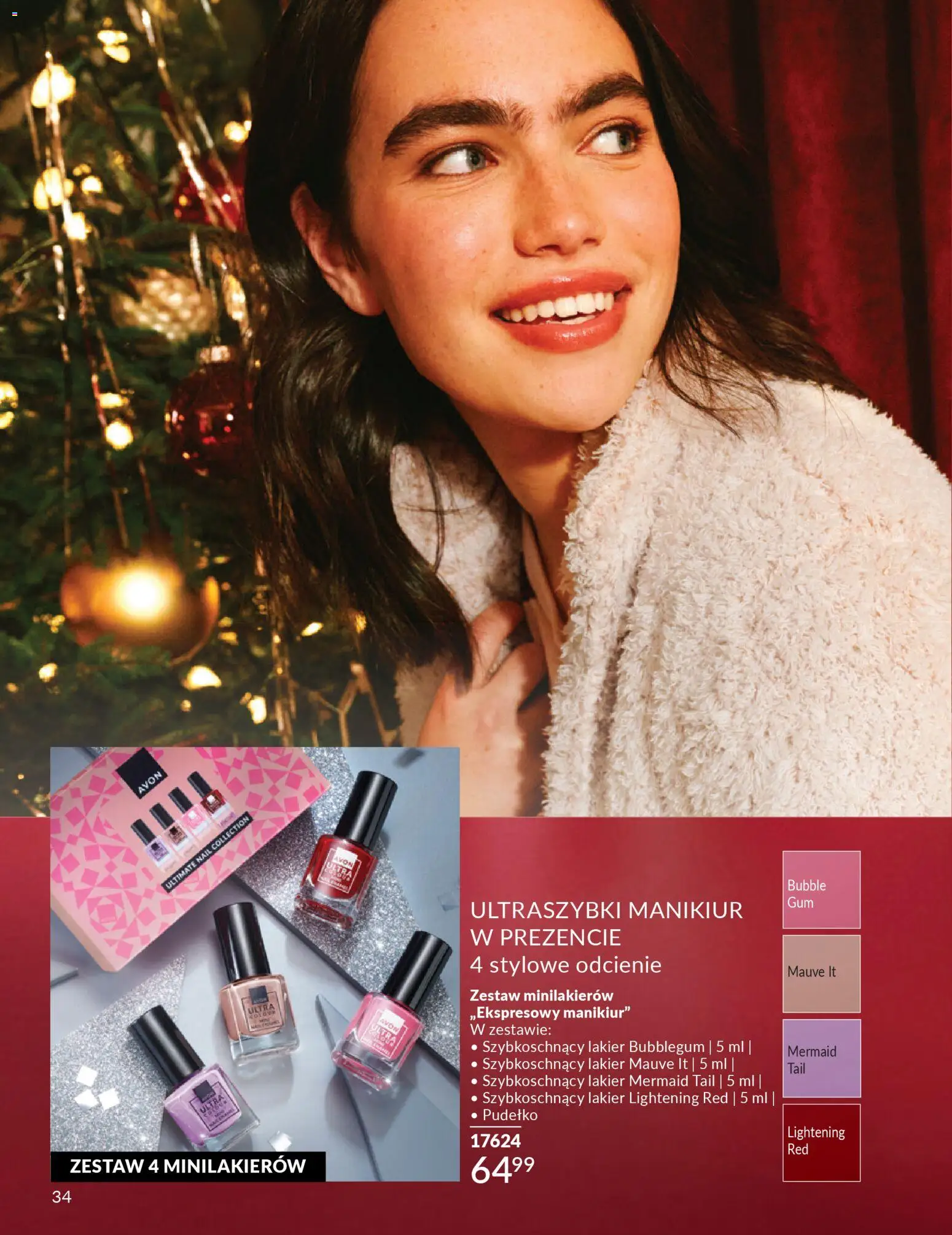 Avon Katalog przewodnik prezentowy od 01.11.2025 | Strona: 34