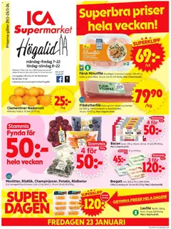 ICA Supermarket - Stockholm - Förhandsvisning av reklamblad från butik ICA Supermarket aktuell från 19.01.2026