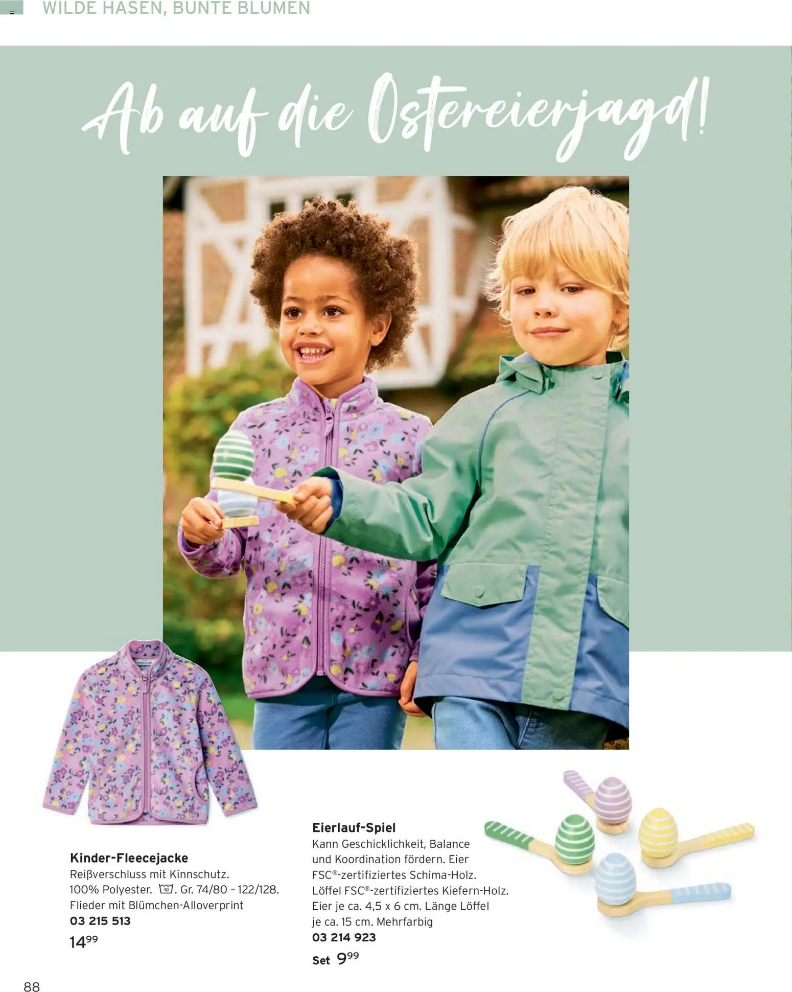 Tchibo Katalog Frühling – gültig ab 24.03.2026 | Seite: 88 | Produkte: Eier, Blumen