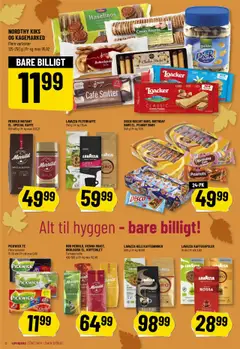 Løvbjerg - Tilbudsavis gyldig fra 17.10.2025 | Side: 12 | Produkter: Kaffe, Te, Peanuts, Caps