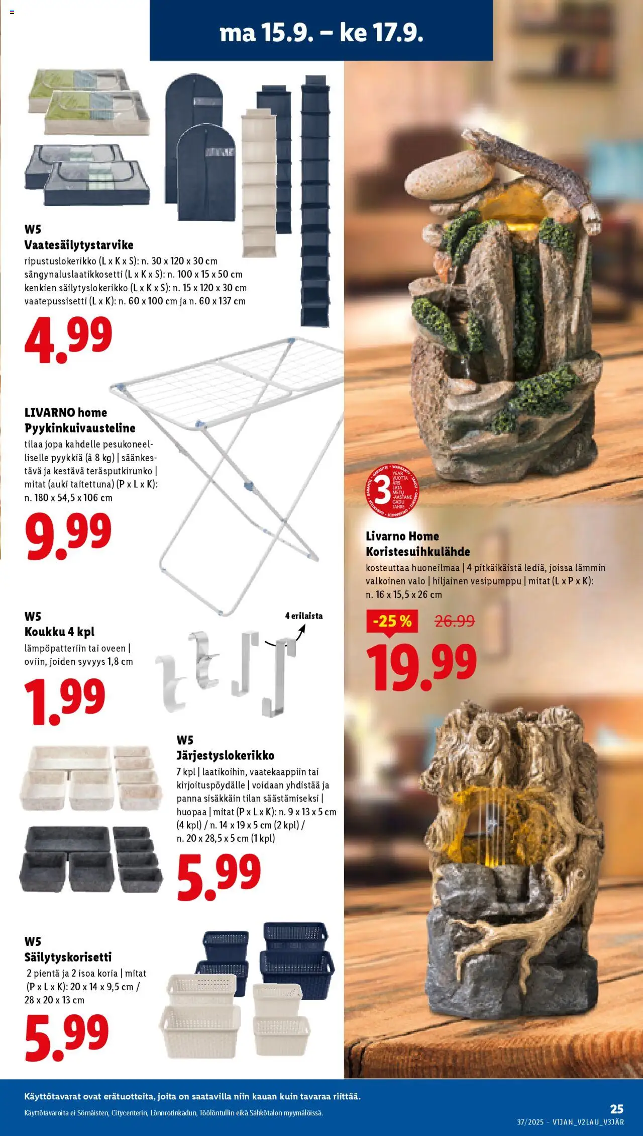 Lidl tarjoukset - Rovaniemi – voimassa 11.09.2025 alkaen | Sivu: 29