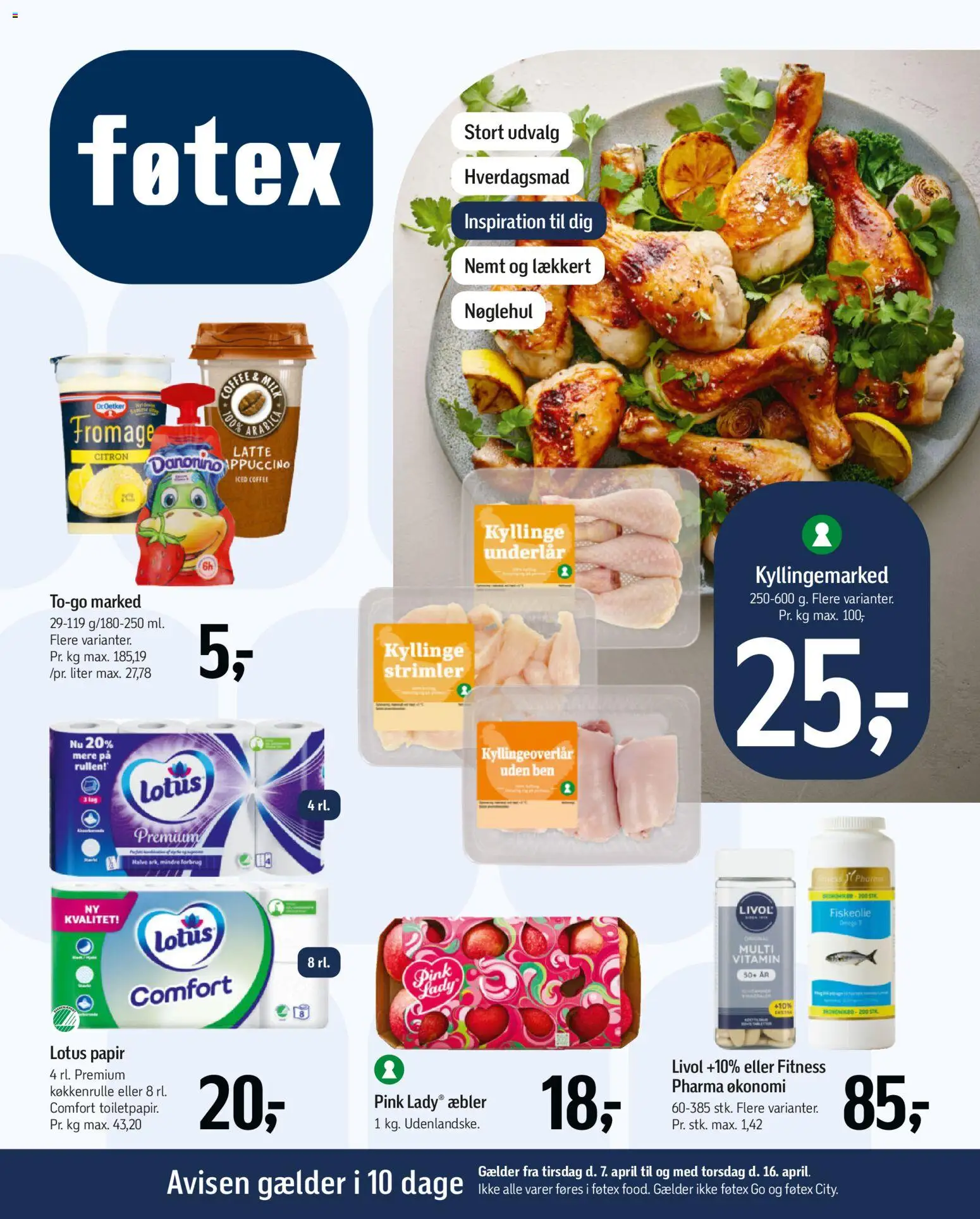 Føtex tilbudsavis – gyldig fra 07.04.2026 | Side: 1 | Produkter: Æbler