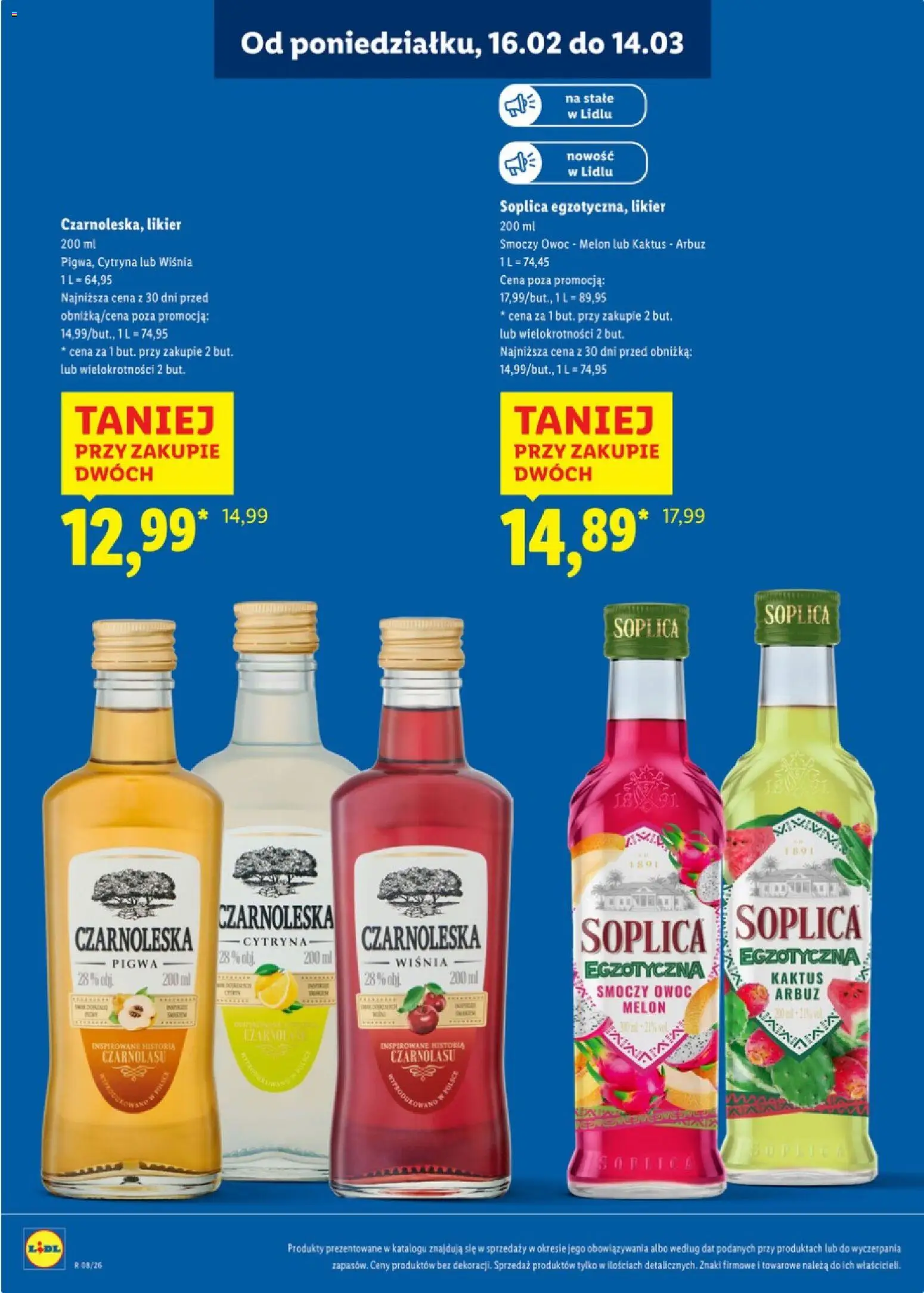 Lidl Polsko katalog - Alkoholi mocnych od 16.02.2026 | Strana: 19 | Produkty: Police
