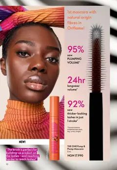 Offer preview "Oriflame - Catalogue 01/2026" | Page: 10 | Products: Brush, Mascara