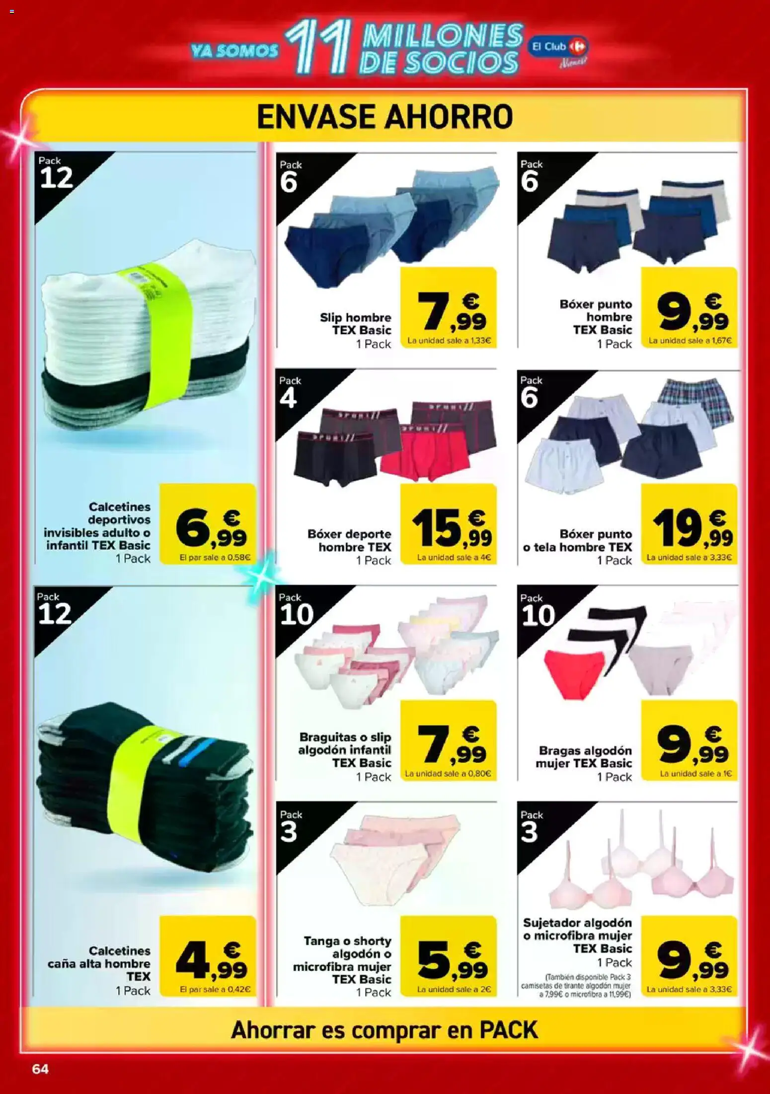 Carrefour folleto │ válido desde el 23.04.2026 | Página: 63 | Productos: Bragas