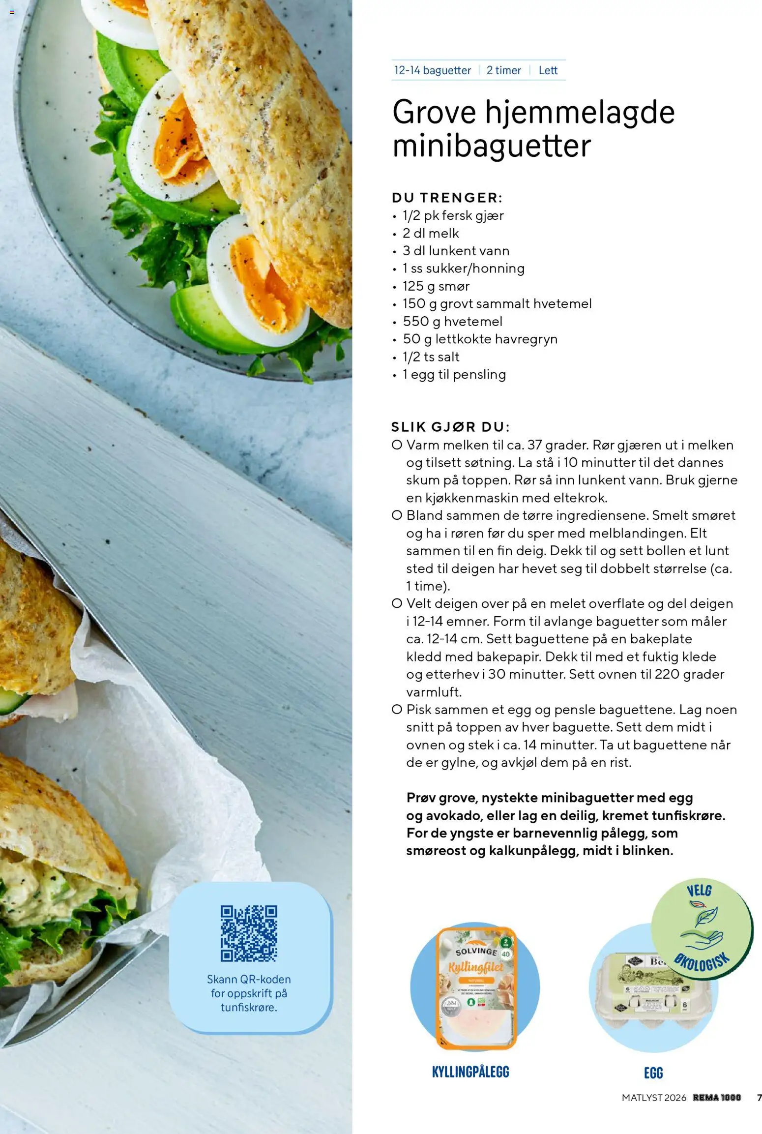 {H1} | Side: 7 | Produkter: Egg, Kyllingpålegg, Kjøkkenmaskin, Smøreost