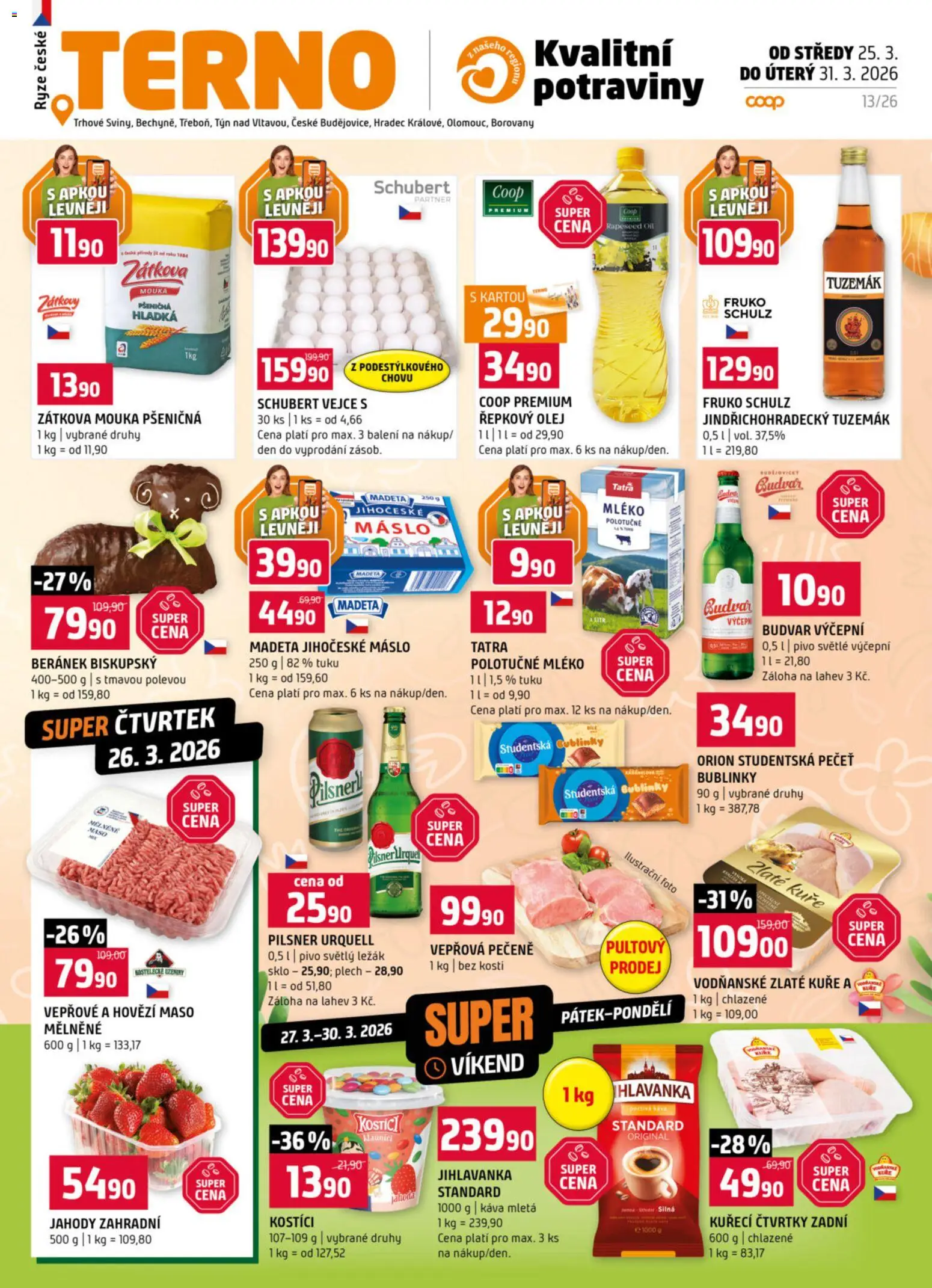 Terno leták od 25.03.2026 💥 Nenechte si ujít TOP nabídky! ⭐ | Ceská republika