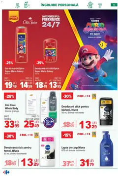 Ofertele Carrefour valabile de la 15.04.2026 | Pagină: 45 | Produse: Detergent, Absorbante