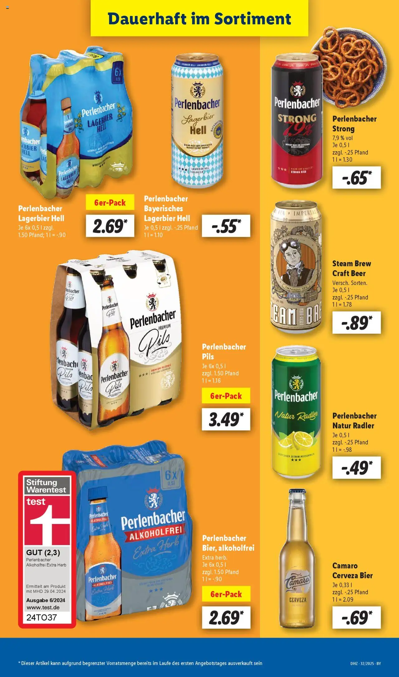 Lidl Prospekt München - gültig ab dem 04.08.2025 | Seite: 47 | Produkte: Bier, Pils, Radler